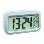 TFA Radio Alarm Clock 60.2553.02 Digital Alarm Clock Silver/White