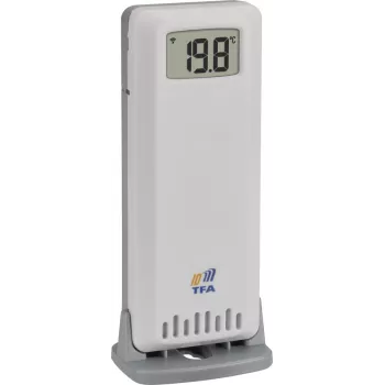 TFA 30.3901.02 ID-A5 Czujnik temperatury biały bezprzewodowy 868 MHz Termosensor