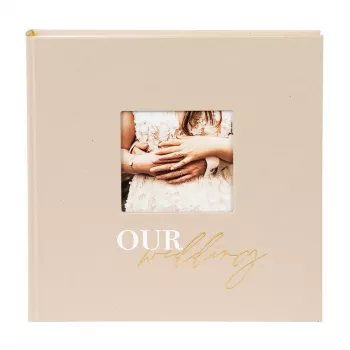 Album ślubny Goldbuch Our Wedding 30x31 cm 60 białych stron 08038