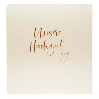 Goldbuch Herzklopfen Album ślubne 30x31 cm 60 białych stron Model 08174
