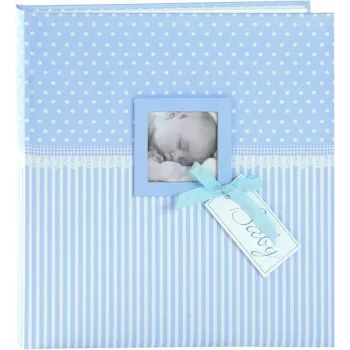 Goldbuch Baby Album Sweetheart - Niebieski - 60 kartek - 300 mm x 310 mm - 1 sztuka