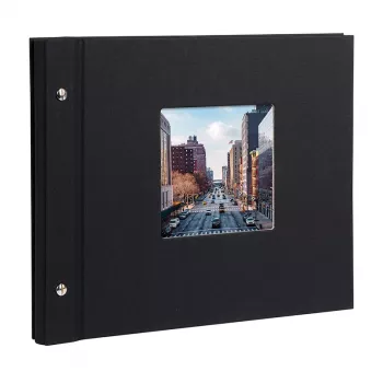 Album fotograficzny Goldbuch Bella Vista 40 stron czarny 300x250 mm okładka z poliuretanu