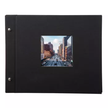 Album fotograficzny Goldbuch Bella Vista 40 stron czarny 300x250 mm okładka z poliuretanu