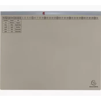 Exacompta 370110B Konwencjonalny segregator - Karton - Szary - 320 g/m² - 265 x 316 mm