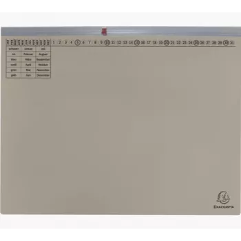 Exacompta 370210B Konwencjonalny segregator - Karton - Szary - 320 gsm - 265 x 316 mm - A4