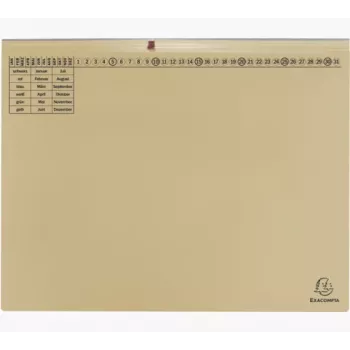 Exacompta 370322B Konwencjonalny segregator - Karton - 320 g/m² - 265 mm - 316 mm - 1 szt.