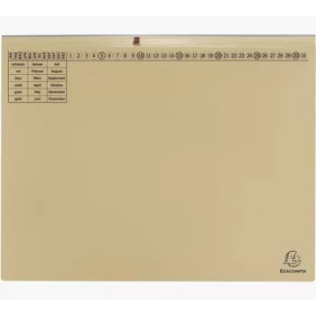 Exacompta 370422B Konwencjonalny segregator - karton - 320 g/m² - 265 mm - 316 mm - 1 sztuka