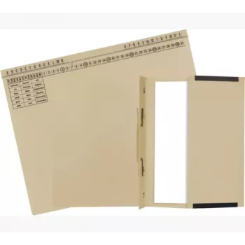 Exacompta 371122B Teczka na dokumenty - Karton - 320 g/m² - A4 - Niebieski - 1 sztuka