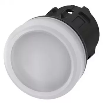Siemens SIRIUS ACT 3SU1001-6AA60-0AA0 Lampka sygnalizacyjna, biały klosz, LED 24V, okrągła 22mm, zacisk śrubowy