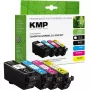 KMP Zestaw kompatybilnych wkładów atramentowych 4 szt. Czarny Cyan Magenta Żółty do Canon PGI-525/CLI-526