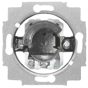 Busch-Jaeger 2733USL-101 Wkładka wyłącznika kluczykowego, 1-biegunowa, 10A, 250V AC, czarno-szara