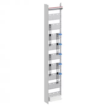 Pole dystrybucyjne multimedialne Striebel & John 9RE FM19P2, 2 płyty montażowe, 3x Schuko, RAL 7035