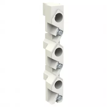 ABB ZE60 Reitersicherungsblock 2CPX061045R9999 Podstawa bezpiecznikowa 1-biegunowa 32A 690V AC 10x38mm Szary