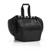 Reisenthel Easyshoppingbag Black - 30L Torba na zakupy z mocowaniem do wózka