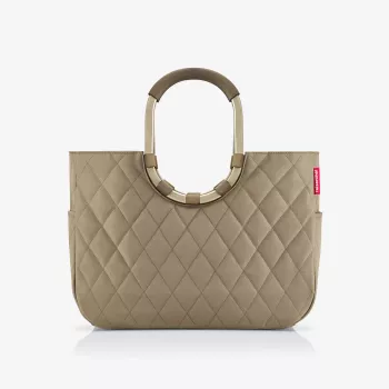 Reisenthel Loopshopper L Frame Rhombus torba na zakupy, oliwkowa (OR5047)
