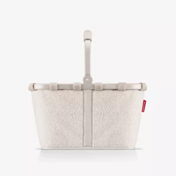 Reisenthel Carrybag Teddy Sand (BK1042) - Koszyk na zakupy, 22L, poliester z recyklingu