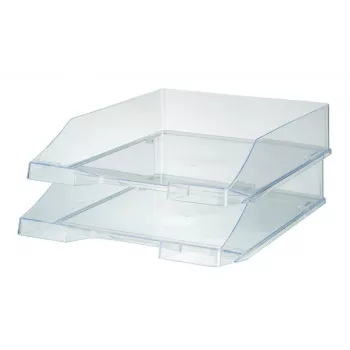 HAN Pojemnik na listy C4 - Plastik - Przezroczysty - 255 x 348 x 65 mm