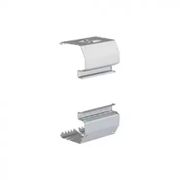 Hager BRS651709 System kanałów przypodłogowych 170x65mm Stal Biała Traffic Bezśrubowy