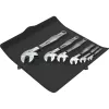 Zestaw kluczy płasko-oczkowych Wera 6004 Joker 6 Set 1, 6 sztuk, 10-19 mm, stal chromowo-molibdenowa, niklowo-chromowana, z pokrowcem tekstylnym