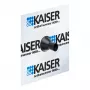 Kaiser Elektro 9059-48 Puszka instalacyjna do ścian działowych - Czarna - 1 sztuka - 15 cm