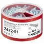 Kaiser Elektro 2472-91 Pudełko z asortymentem wkrętów do urządzeń, 100 szt. każdego rozmiaru 3,2x15/25/40 mm
