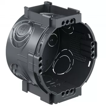 Kaiser Elektro UP1 Puszka podtynkowa 4x3 1055-05 z kopułkami gwintowanymi