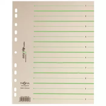 PAGNA 100 Przekładki Easy Rip A4 Beżowy