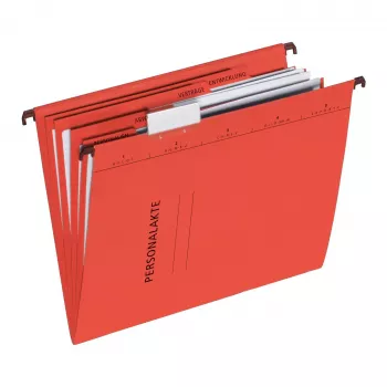 PAGNA 44105-01 Konwencjonalny segregator dokumentów - A4 - Karton - Czerwony - 3 klapy - 245