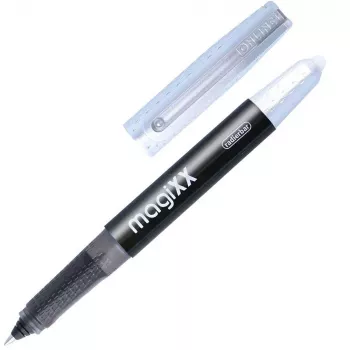 Długopis kuleczkowy ONLINE MagiXX Czarno/Srebrny 0,7 mm Niebieski Tusz 1 Sztuka