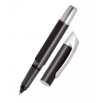 Długopis kulkowy ONLINE Campus Soft, czarny, 0,7 mm, niebieski tusz, 1 sztuka