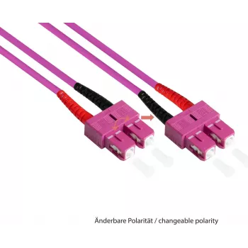Good Connections Fiber Optic Patch Cable Duplex OM4 (Multimode 50/125) SC/ST - 7,5 m