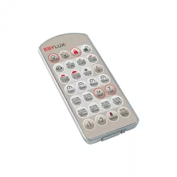 ESYLUX REMOTECONTROLPDiDALI Pilot na podczerwień Srebrny