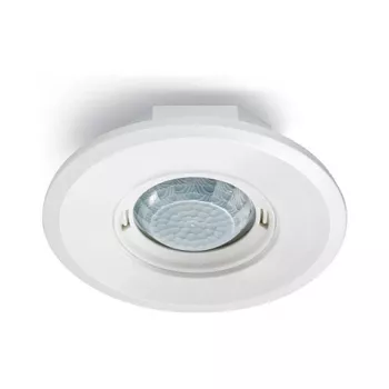 ESYLUX MD-FLAT 360i/8 Przewodowy czujnik obecności sufitowy biały IP20 2000 Lux 2.5m