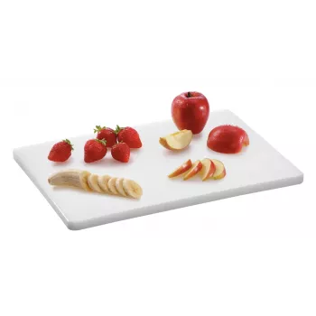 Bartscher A120587 Polietylenowa deska do krojenia Biała 400x300x20 mm 1,6 kg