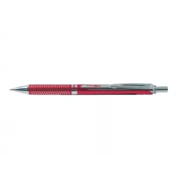 Pentel EnerGel Sterling BL407B Długopis żelowy z atramentem Liquid Gel Ink, 0,7 mm, czarny, chowany, metalowa obudowa