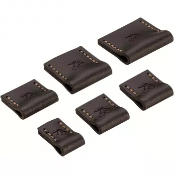 KIRSCHEN Leather Chisel Edge Guard Set, 6-Piece