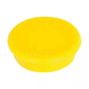 FRANKEN Magnes HM20 04 Okrągły 24 mm Żółty 10 sztuk/opakowanie