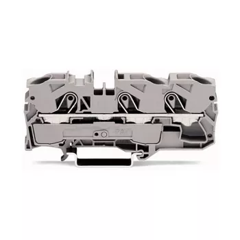 WAGO 2010-1301 Listwa zaciskowa przelotowa, 10 mm², 800 V, szara, montaż na szynie DIN
