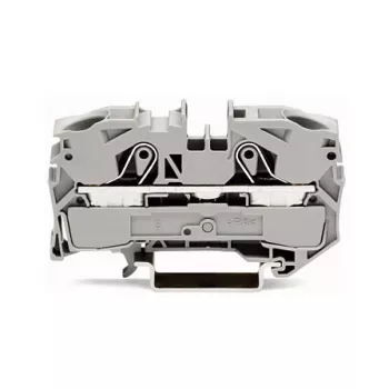 WAGO 2016-1201 Przelotowy Zacisk Przyłączeniowy, 16 mm², 800 V, Szary, Push-in CAGE CLAMP