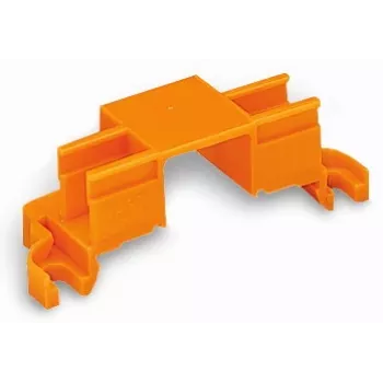 WAGO 243-112 Adapter montażowy do 4 złączy, Series 243, pomarańczowy