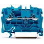 WAGO 2002-1204 4-przewodowa listwa zaciskowa Push-in, 2,5 mm², 800 V, szary