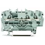 WAGO 2002-1301 Zacisk przyłączeniowy Push-in CAGE CLAMP, 2-przewodowy, 2,5 mm², 800 V, szary