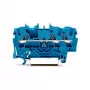 WAGO 2002-1304 3-przewodowa listwa zaciskowa Push-in, 2,5 mm², 800 V, szary