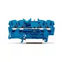 WAGO 2002-1404 Listwa zaciskowa przelotowa, 2-przewodowa, 800V, 24A, szara, Push-in CAGE CLAMP