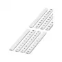 Phoenix Contact ZBF8 1-10 Zack Marker Strip 8 mm Numbers 1-10 White