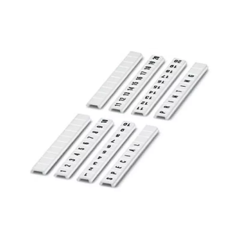 Phoenix Contact ZB 5-10 Marker Strip White 10 Strips 0808671:0031