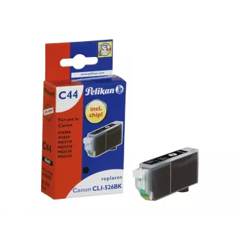 Pelikan Kompatybilny Wkład Atramentowy do Canon CLI-526BK Czarny 9ml Standardowa Wydajność