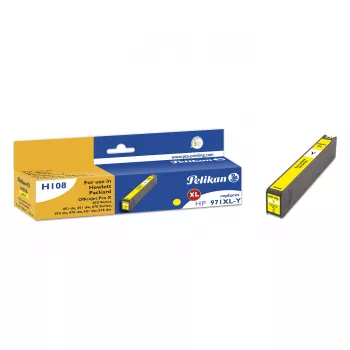 Pelikan Kompatybilny Wkład Atramentowy do HP CN628AE (Żółty, Wysoka Wydajność) - Seria 107