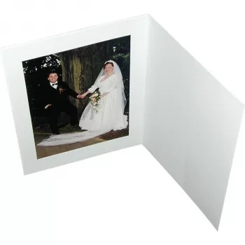 DAIBER Teczki portretowe z passe-partout 15x20 biały mat (100 szt.)