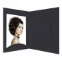 DAIBER Portrait Folders Opti-Line 10x15 cm Black 100-Pack